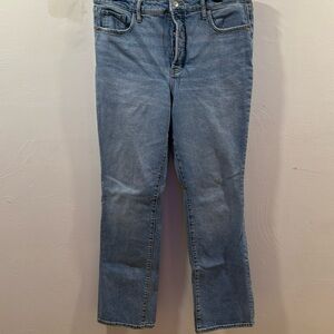 Kicker boot cut high rise jeans secret slim pockets